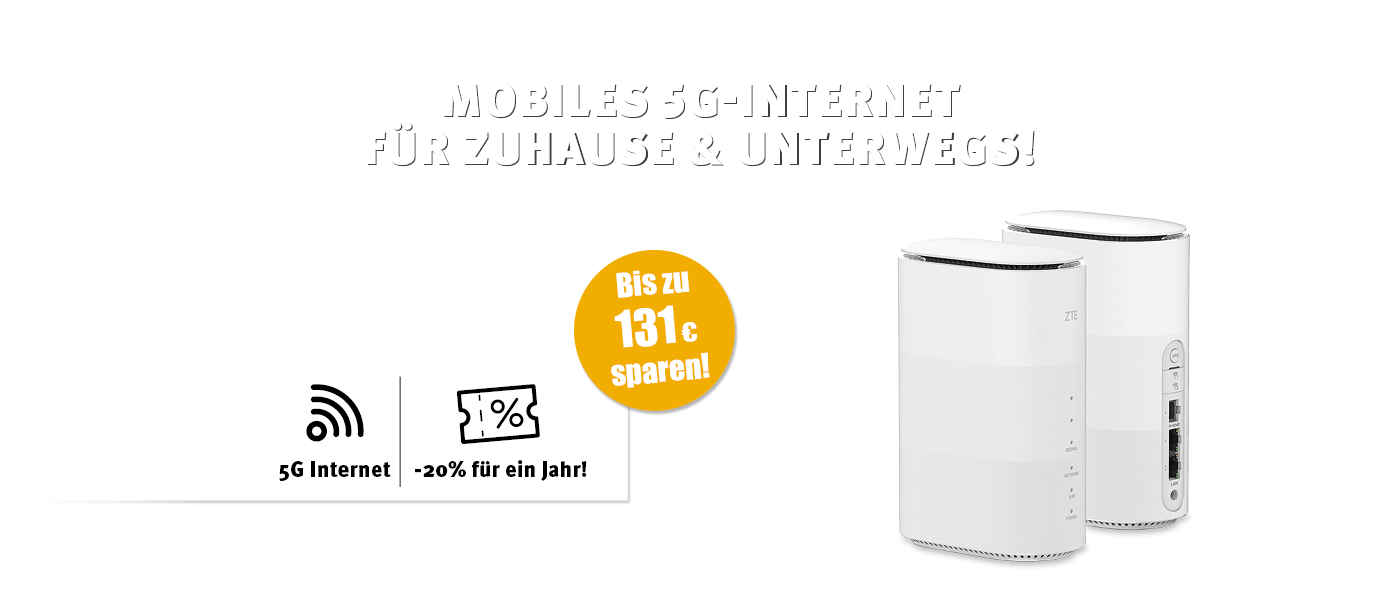 Internet 20% günstiger