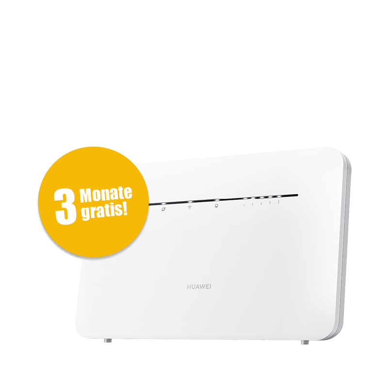Mobiles Internet, 3 Monate gratis